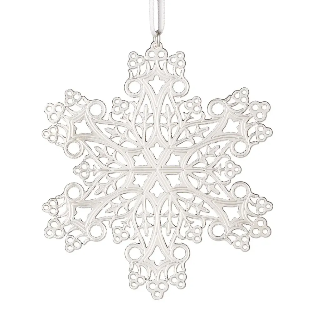 New 2023 Sterling Silver Snowflake Ornament Ornaments