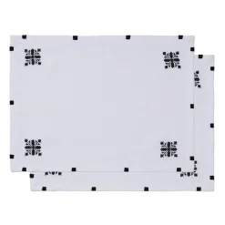 Online Alnour Moroccan Motif Embroidered Placemat Set Tableware