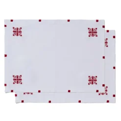 Online Alnour Moroccan Motif Embroidered Placemat Set Tableware