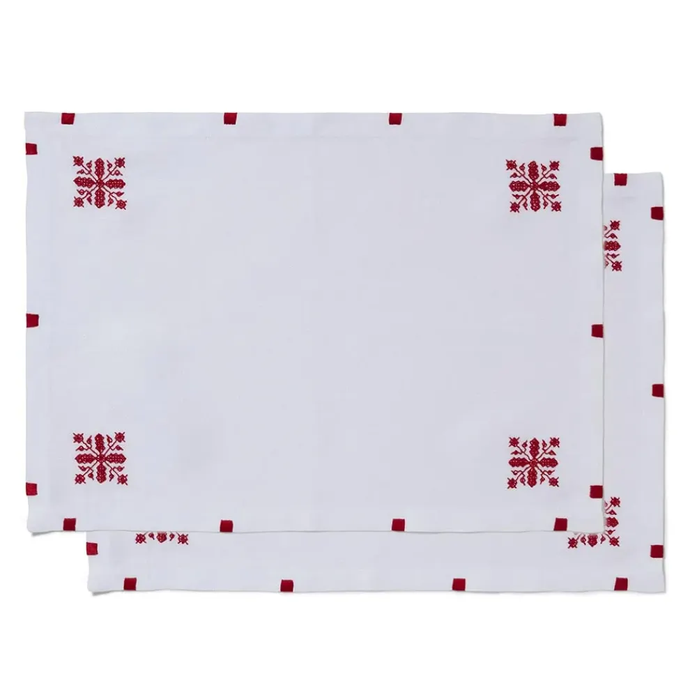 Online Alnour Moroccan Motif Embroidered Placemat Set Tableware