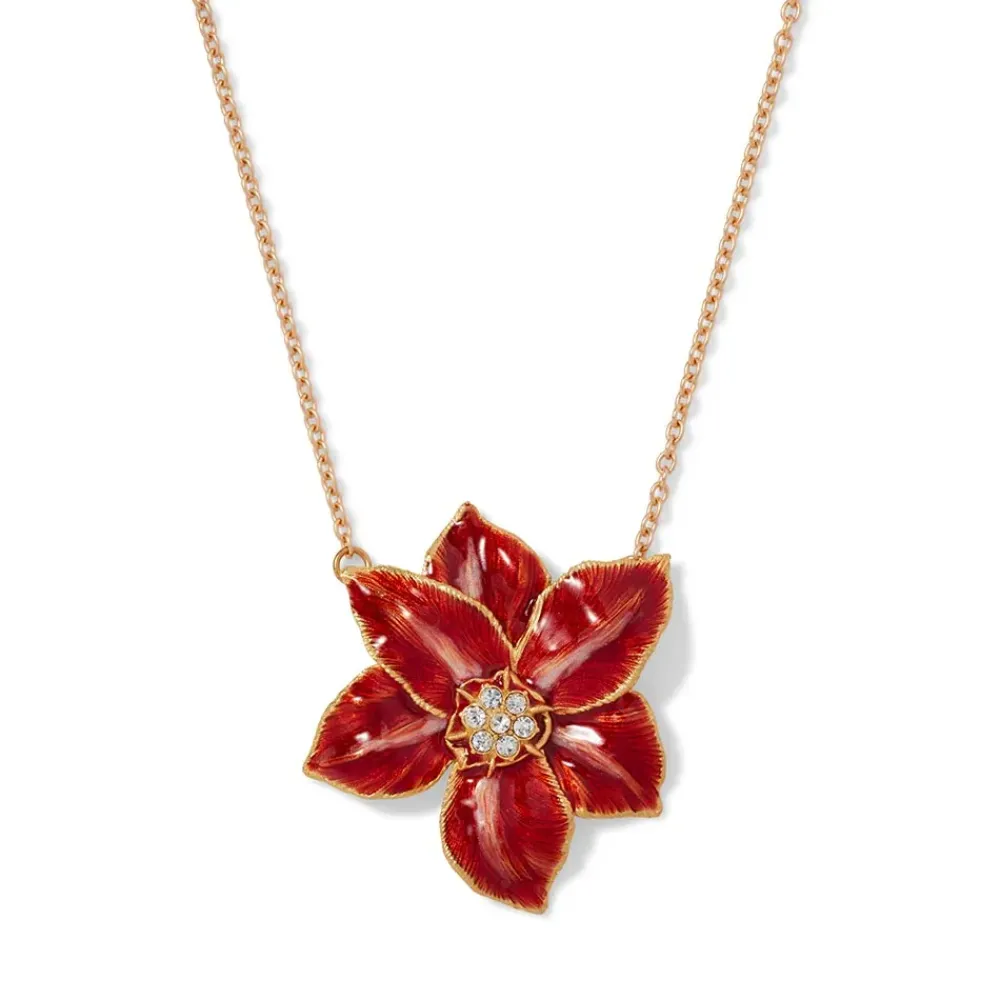 Discount Amaryllis Pendant Necklace Necklaces
