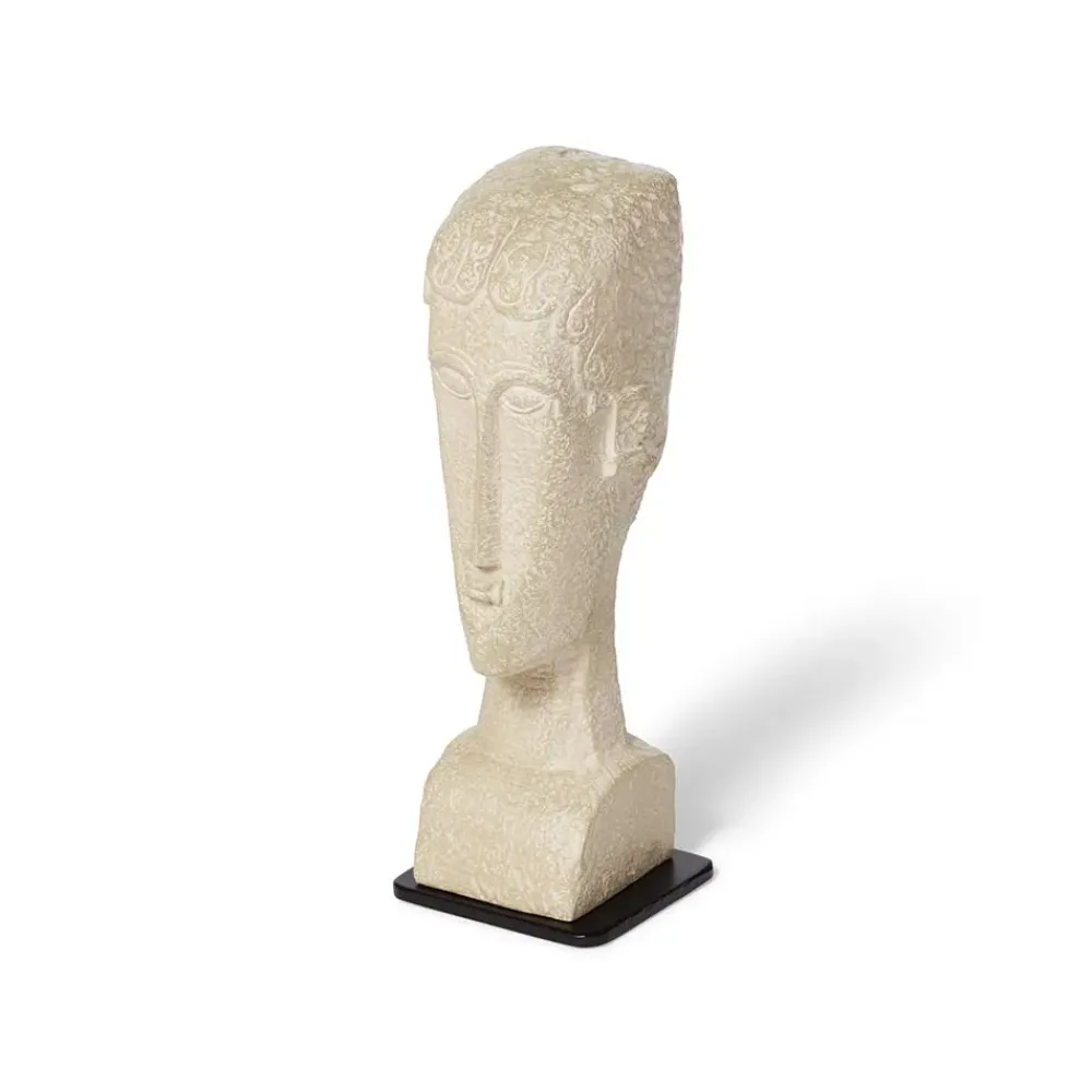 Clearance Amedeo Modigliani: Medium Stone Tete Sculpture Sculpture