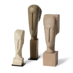 New Amedeo Modigliani: Tete Sculpture Set Sculpture