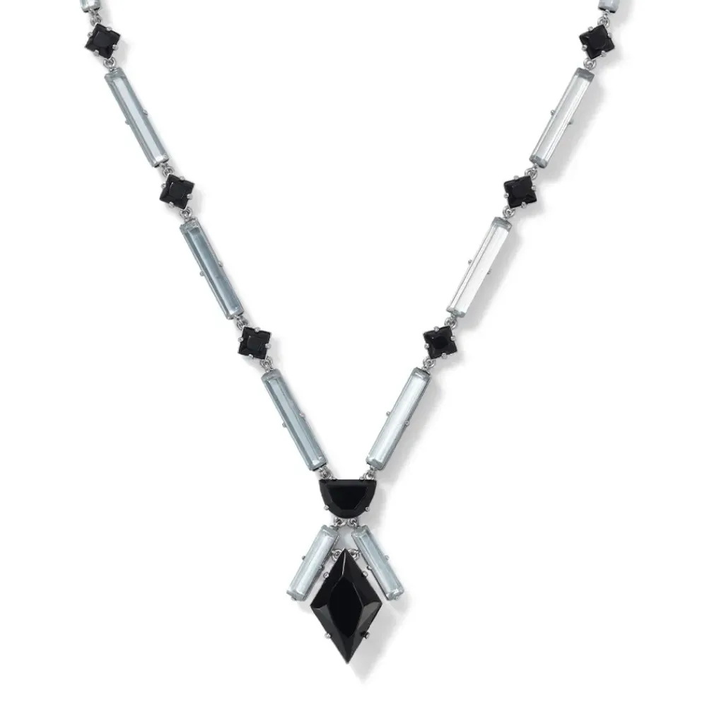 Best American Deco Pendant Necklace And Long Pendant Earrings Set Jewelry Sets