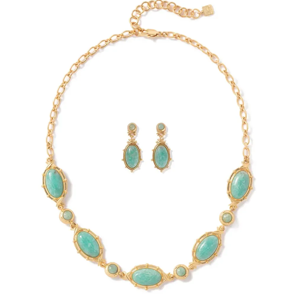 Discount American Gilded Age Statement Necklace And Earrings Set Jewelry Sets