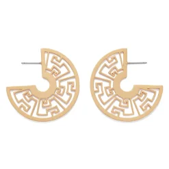 Discount Ancient Fretwork Earrings Earrings