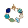 Clearance Ancient Mixed Motifs Glass Bracelet Bracelets