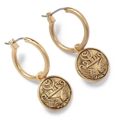 Best Ancient Wings Hoop Earrings Earrings