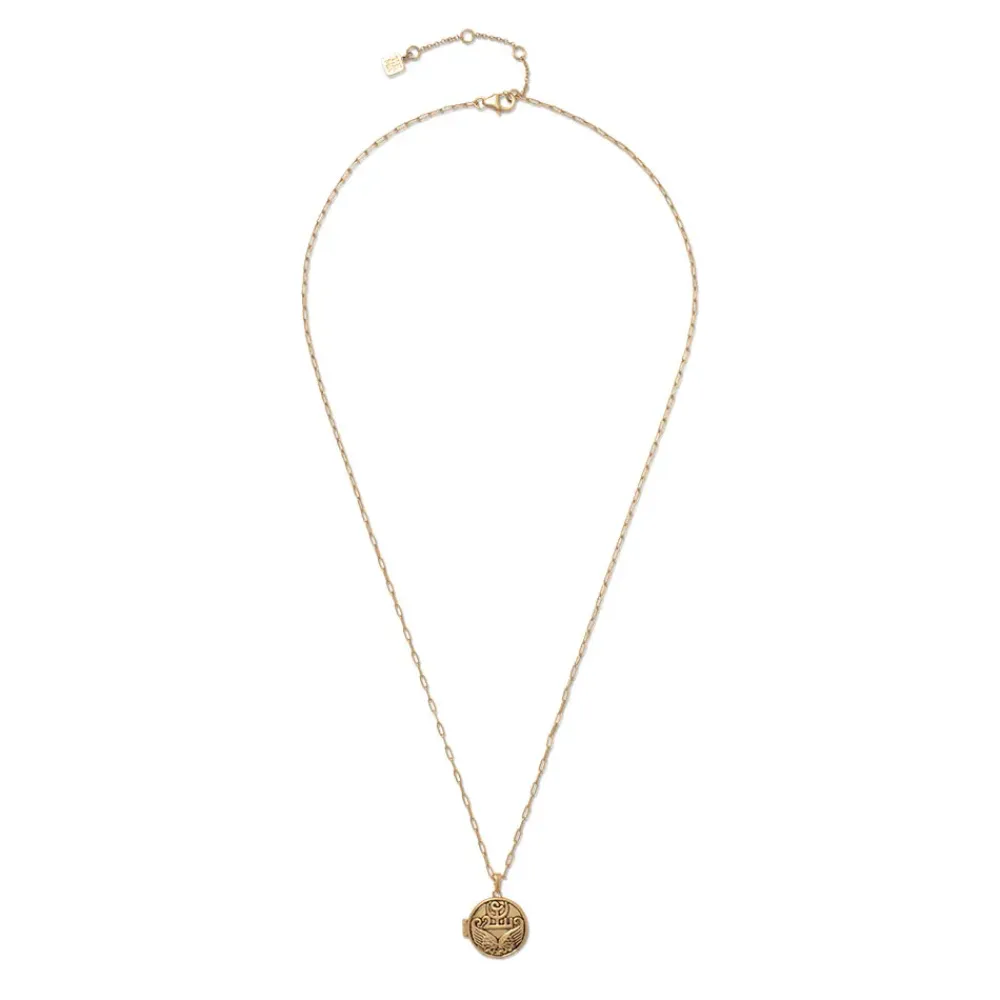 Discount Ancient Wings Locket Necklaces