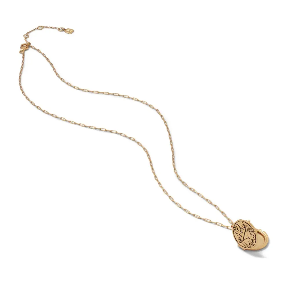 Discount Ancient Wings Locket Necklaces