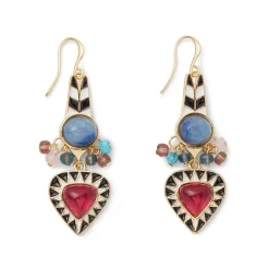 Best Atef Crown Statement Drop Earrings Earrings