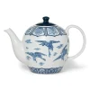Sale Blue & White Cranes Teapot Tableware