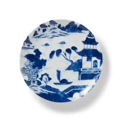 Sale Blue & White Salad Plate Set Tableware