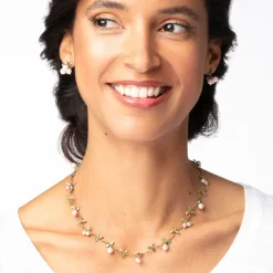 Hot Blushing Berries Necklace And Earrings Set Jewelry Sets