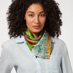 Discount Bonnard Garden Square Silk Scarf Scarves & Wraps
