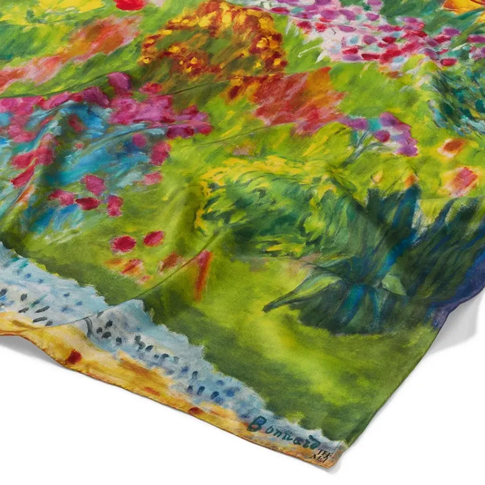 Discount Bonnard Garden Square Silk Scarf Scarves & Wraps