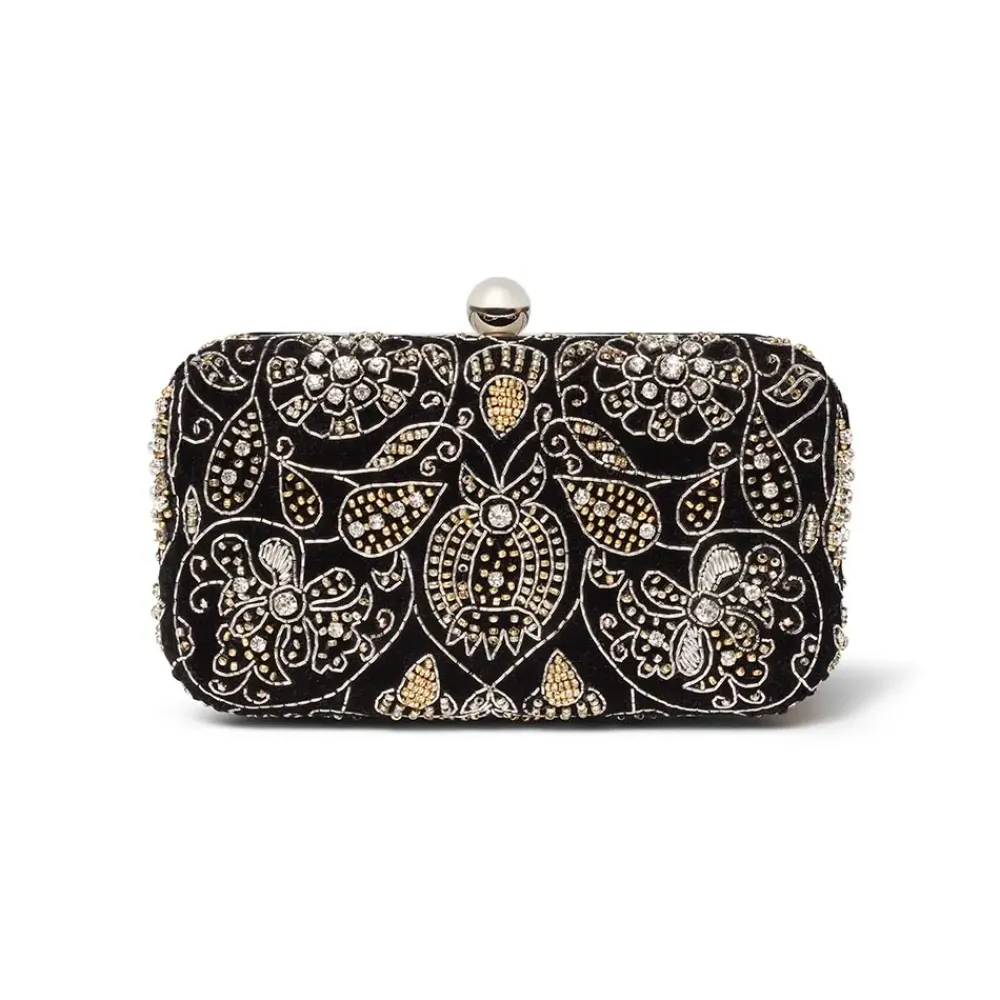 Online British Floral Beaded Clutch Bags