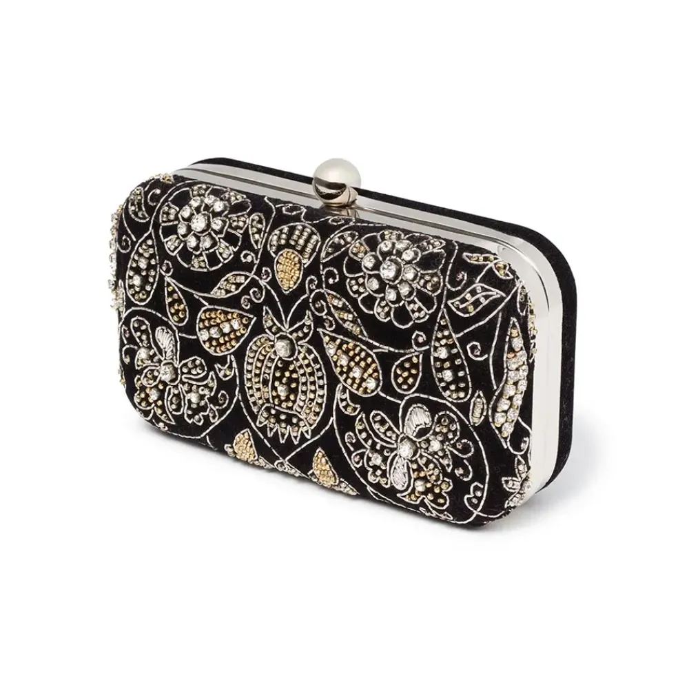 Online British Floral Beaded Clutch Bags