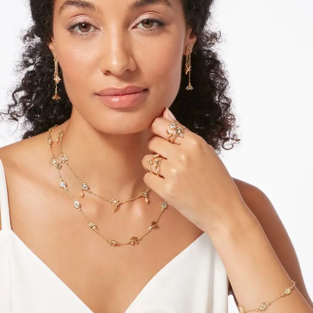 Hot British Tree Of Life Chandelier Earrings With Charms Earrings