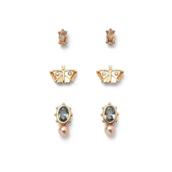 Sale British Tree Of Life Insects Stud Earring Set Earrings