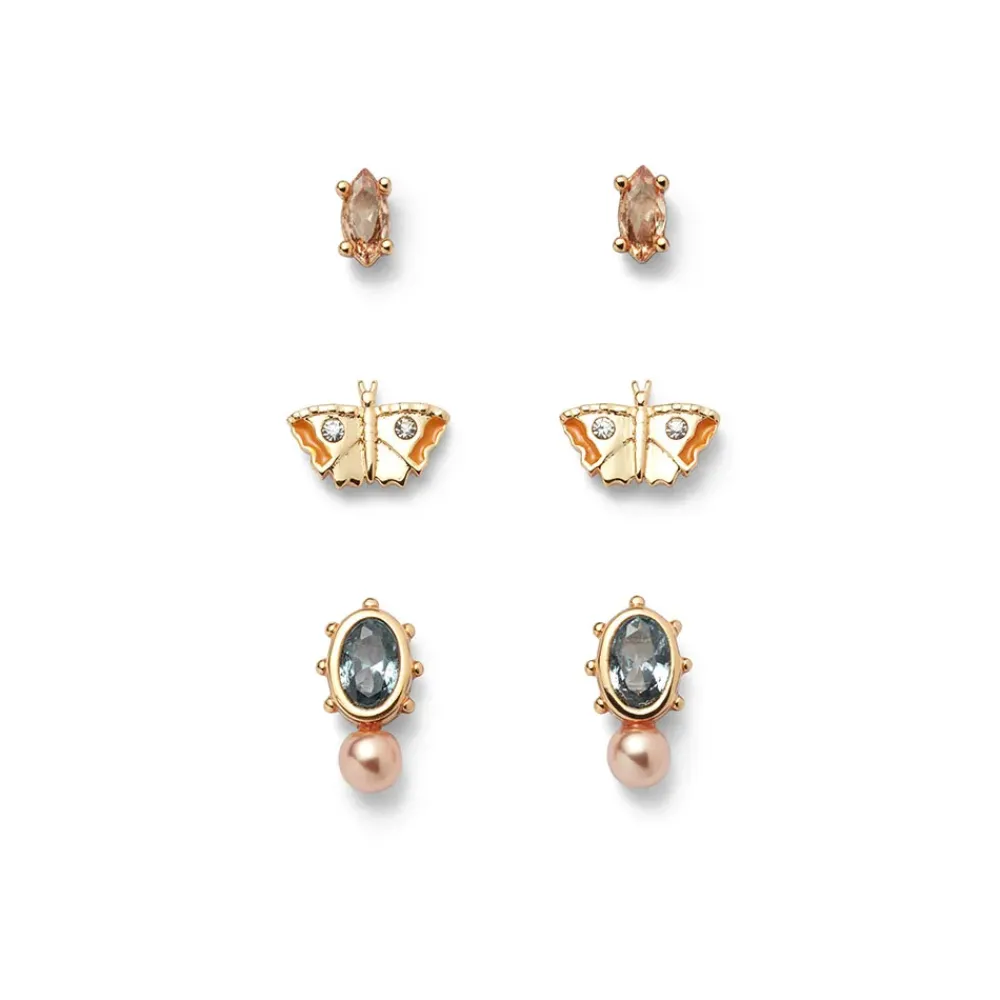 Sale British Tree Of Life Insects Stud Earring Set Earrings