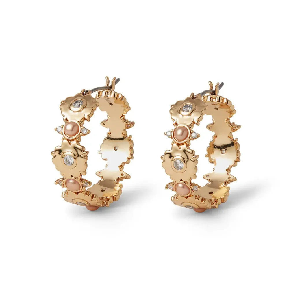 New British Tree Of Life Large Hoop Earrings Earrings