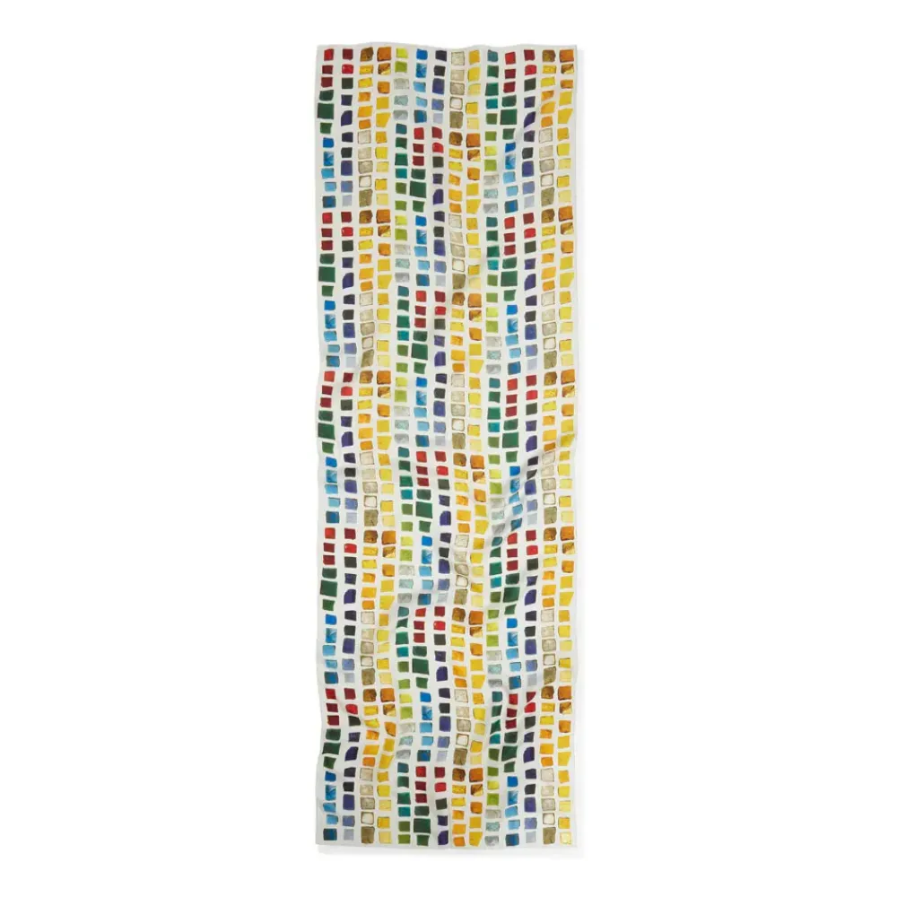 Clearance Byzantine Tesserae Oblong Silk Scarf Scarves & Wraps