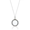 Fashion Celestial Octagonal Magnifier Pendant Necklace Necklaces