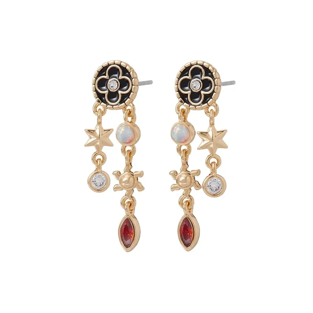 Clearance Celestial Symbols Chandelier Earrings Earrings