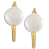 Clearance Coin Pearl Earrings Earrings
