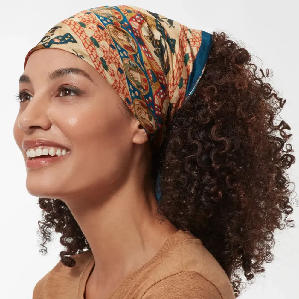 Online Coptic Horsemen Silk Neckerchief Scarves & Wraps