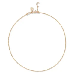 Best Crescent Moon Cable Chain Choker Necklaces