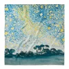 Sale Cross Landscape With Stars Square Silk Scarf Scarves & Wraps