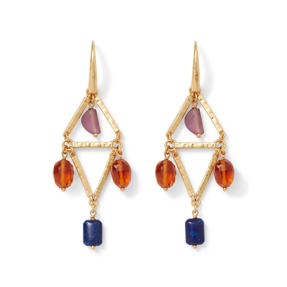 New Cypriot Gems Chandelier Earrings Earrings