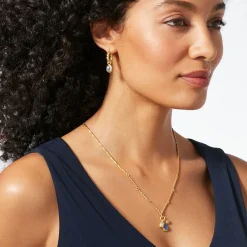 Online Cypriot Twist Hoop Earrings With Removable Charms Earrings