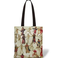 Online Dance Of Death Tote Bags