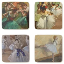 Fashion Degas Dancer Coasters Tableware