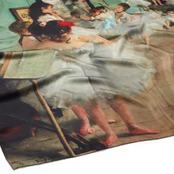 Outlet Degas Impressions Double-Sided Square Silk Scarf Scarves & Wraps