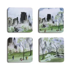 New Dehn Spring In Central Park Coasters Tableware