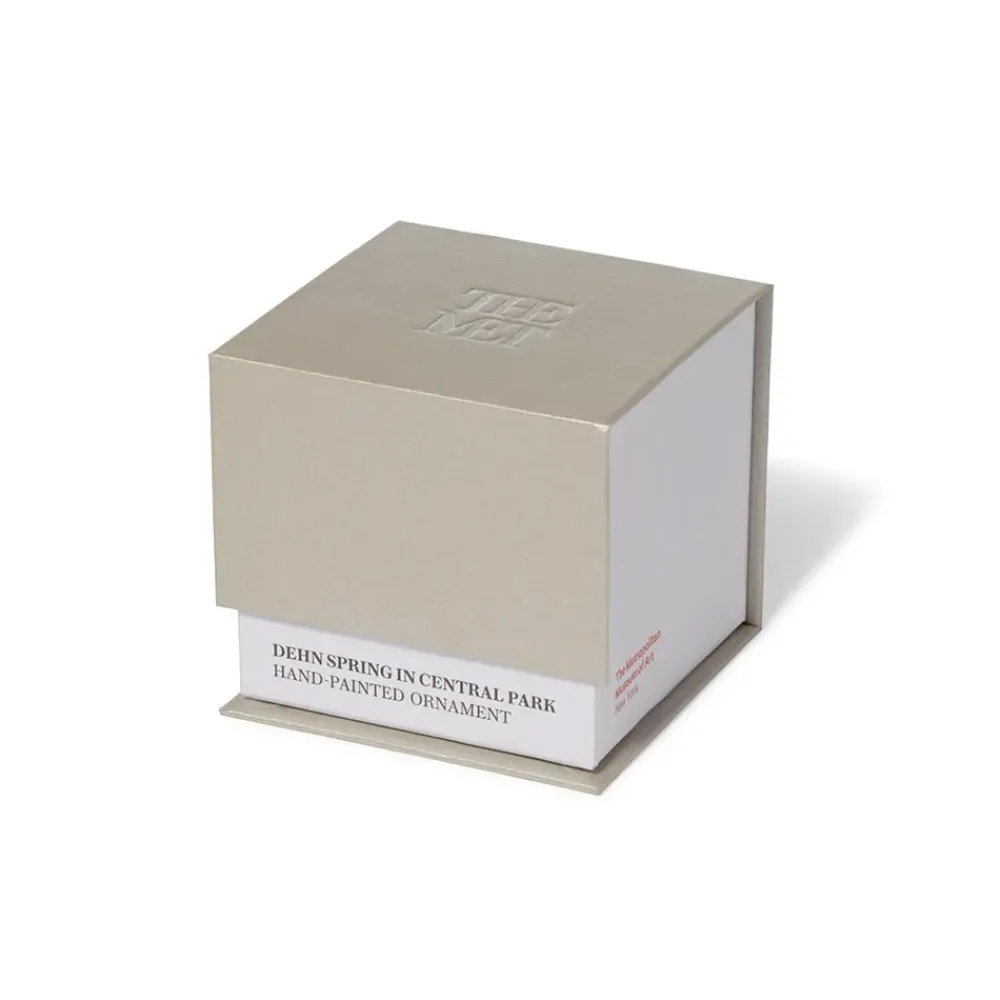 Clearance Dehn Spring In Central Park Hand-Painted Glass Ornament Ornaments