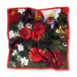 Outlet Delacroix Basket Of Flowers Neckerchief Scarves & Wraps