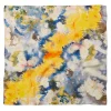 Online Demuth Yellow And Blue Watercolor Square Silk Scarf Scarves & Wraps