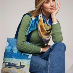 Clearance Derain Palace Of Westminster Silk Scarf Scarves & Wraps