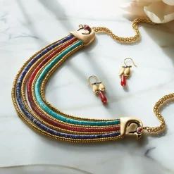 Best Egyptian Fringe Drop Earrings Earrings