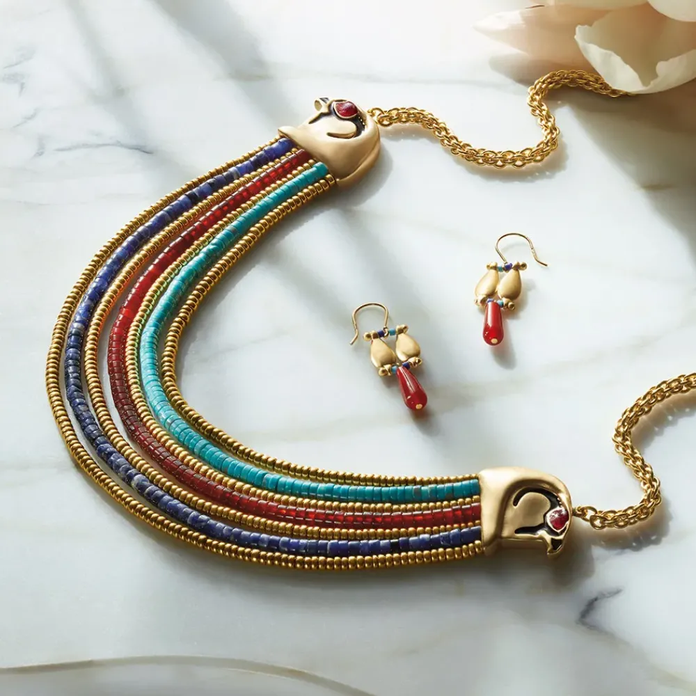 Best Egyptian Fringe Drop Earrings Earrings