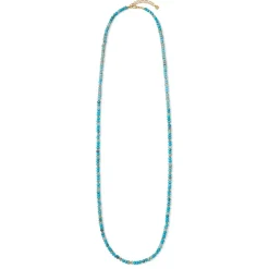 Discount Egyptian Hathor Turquoise Long Necklace Necklaces