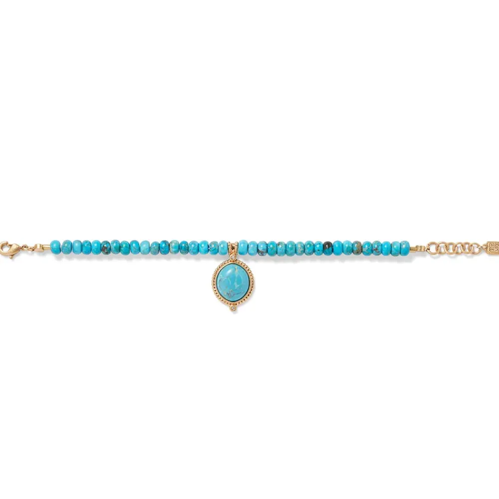 Fashion Egyptian Hathor Turquoise Bracelet Bracelets
