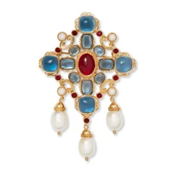 New Ellen Jeweled Brooch Pins & Brooches