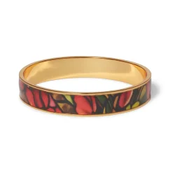 Online Favrile Tulip Enamel Bangle Bracelets