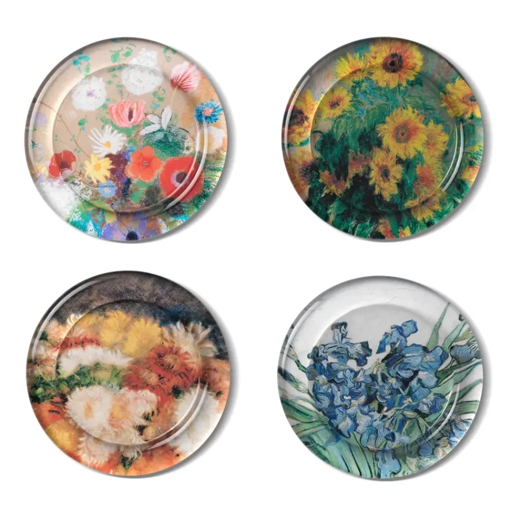Outlet Floral Still Lifes Coasters Tableware